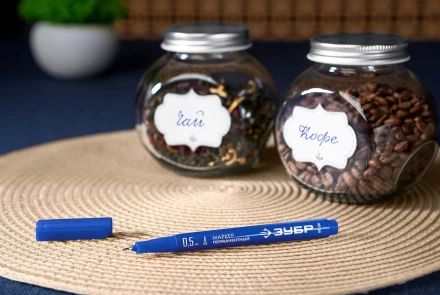 ЗУБР МП-50 синий, 0.5 мм перманентный маркер (06321-7) купить в Ижевске