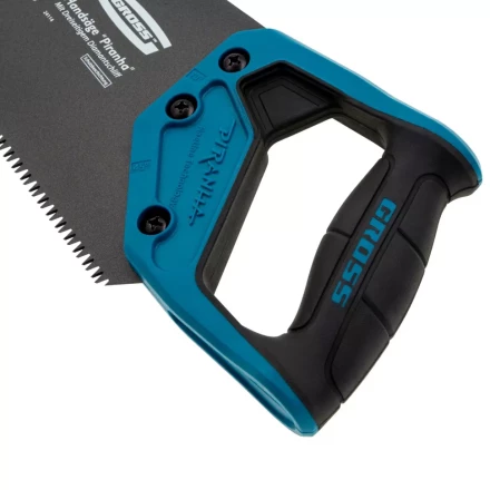 Ножовка по дереву &quot;PIRANHA&quot;, 450 мм, 7 TPI, 3D-зуб, тефлоновое покрытие полотна, двухкомпонентная рукоятка Gross 24114 купить в Ижевске