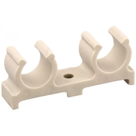 Скоба ЗУБР &quot;ШиреФит&quot; распорная, двойная, для труб 20мм 51583-20 купить в Ижевске