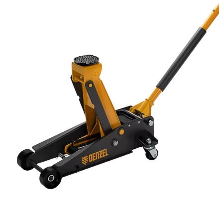 Домкрат гидравлический подкатной 3 т, с фиксатором, быстрый подъем, 135-480 мм, профессиональный Denzel 51138 купить в Ижевске