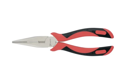 Длинногубцы GRAND 160 мм прямые никелированные двухкомпонентные рукоятки MATRIX 17136 купить в Ижевске