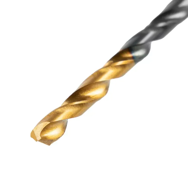 Сверло по металлу, 3 мм, HSS-Tin, Golden Tip, 10 шт. Denzel 717205 купить в Ижевске