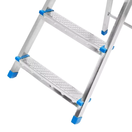 Стремянка Сибртех 97836, 4 ступени, стальная, оцинкованная купить в Ижевске