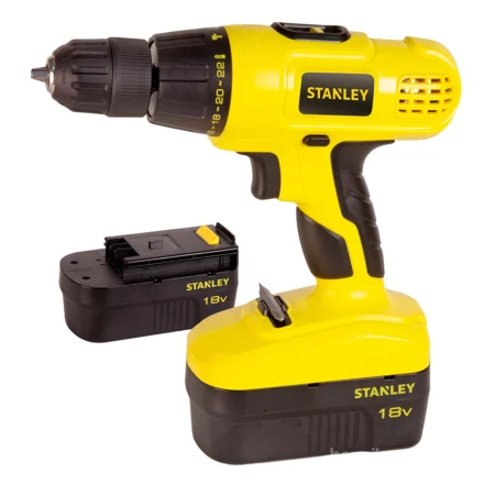 Дрель аккумуляторная Stanley STDC18HBK в кейсе купить в Ижевске