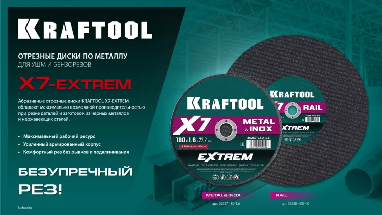 Круги отрезные абразивные, по металлу 36257-150-1.6 купить в Ижевске