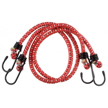 Шнур STAYER &quot;MASTER&quot; резиновый крепежный со стальными крюками, 100 см, d 7 мм, 2 шт 40505-100_z01 купить в Ижевске