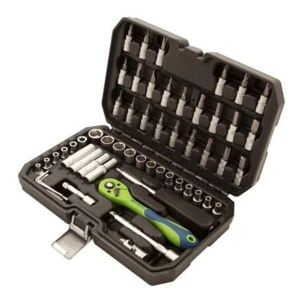 Набор инструментов 56 предметов, CrV, 1/4&quot; Сибртех 13525 купить в Ижевске