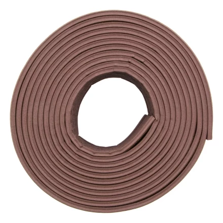 Уплотнитель резиновый, 24 м, профиль &quot;E&quot;, коричневый Сибртех 88906 купить в Ижевске