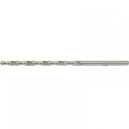 Сверло по металлу 5,5 х 139 мм полированное удлиненное HSS 10 штук цилиндрический хвостовик MATRIX 715055