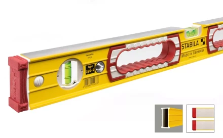 Уровень 183 см  тип 196-2   3 глазка  15237   STABILA купить в Ижевске