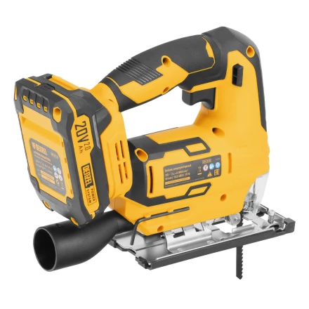 Лобзик аккумуляторный CJH-20-80, Li-Ion, 20 В// Denzel 27205 купить в Ижевске