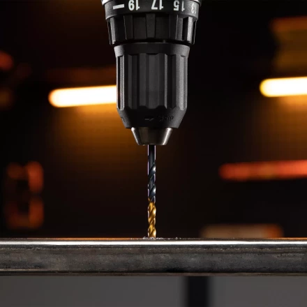 Сверло по металлу, 4 мм, HSS-Tin, Golden Tip, 10 шт. Denzel 717209 купить в Ижевске