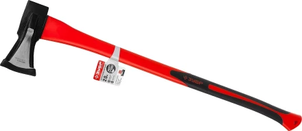 Топор- колун ЗУБР &quot;МАСТЕР&quot; кованый с двухкомпонентной фиберглассовой рукояткой, &quot;ушастый&quot;, 2кг/880мм 20616-20 купить в Ижевске
