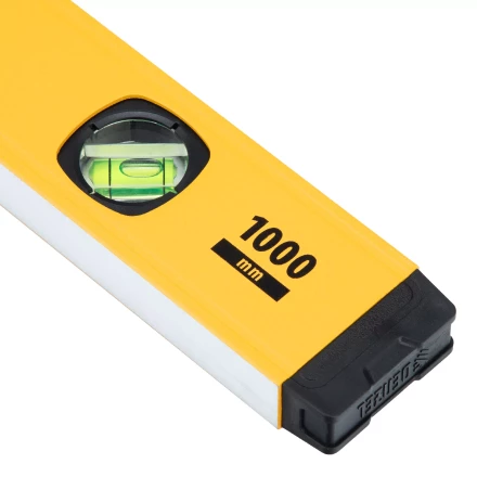 Уровень алюминиевый Denzel, магнит, фрезерованный, 3 глазка (1 зеркал.), 0,5 мм/м, 1000 мм, 33693 купить в Ижевске