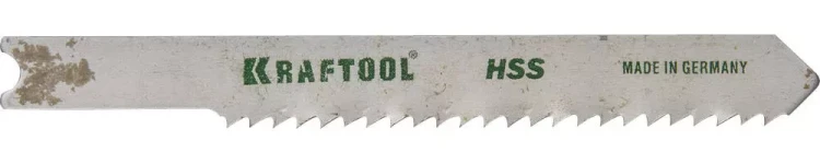 Полотна KRAFTOOL, U118B, для эл/лобзика, HSS, по металлу (1,5-5мм), US-хвост., шаг 2мм, 55мм, 2шт 159651-2 купить в Ижевске