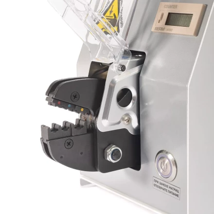 Пресс-клещи электрические КВТ ПКЭ-02 для опрессовки наконечников и разъемов матрицами МПК (91853) купить в Ижевске