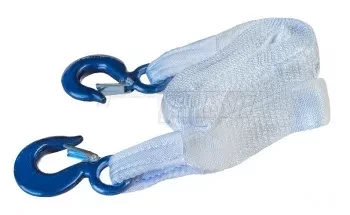 Ремень буксировочный 10т SF 6. L= 10.0 м 75 мм в 1 слой с двумя Кч 3.2 т 320А купить в Ижевске