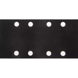 Лист шлиф. универсал. URAGAN "Оптимален для твердых пород дерева" 8 отверстий по линии, для ПШМ, P320, 80х166мм, 10шт 907-22101-320-10