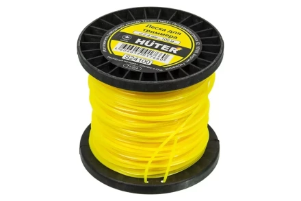 Леска Huter S24100 для триммера, 2.4 мм, звезда 71/2/4 купить в Ижевске