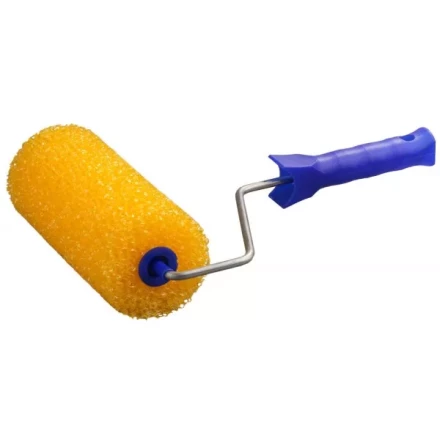 Валик &quot;СТРУКТУРНЫЙ ПОРОЛОН&quot; малярный в сборе, бюгель 6мм, 80x180мм, STAYER Profi 0365-18 купить в Ижевске