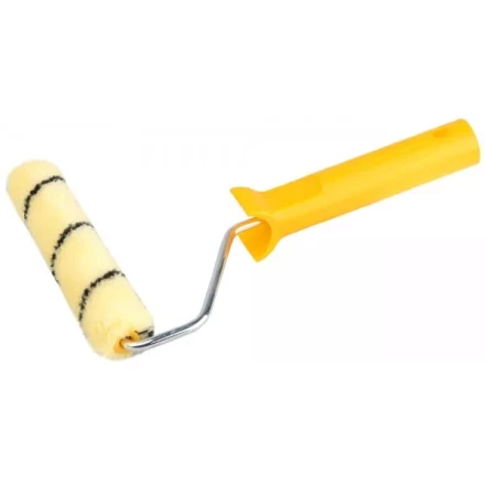 Мини-валик DUALON ПОЛИАКРИЛ малярный в сборе, ворс 7мм, бюгель 6мм, 15х160мм, STAYER Master 03-05812-16 купить в Ижевске