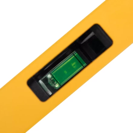 Уровень алюминиевый Denzel 33694, магнит, фрезерованный, 3 глазка (1 зеркал.), 0,5 мм/м, 1200 мм купить в Ижевске