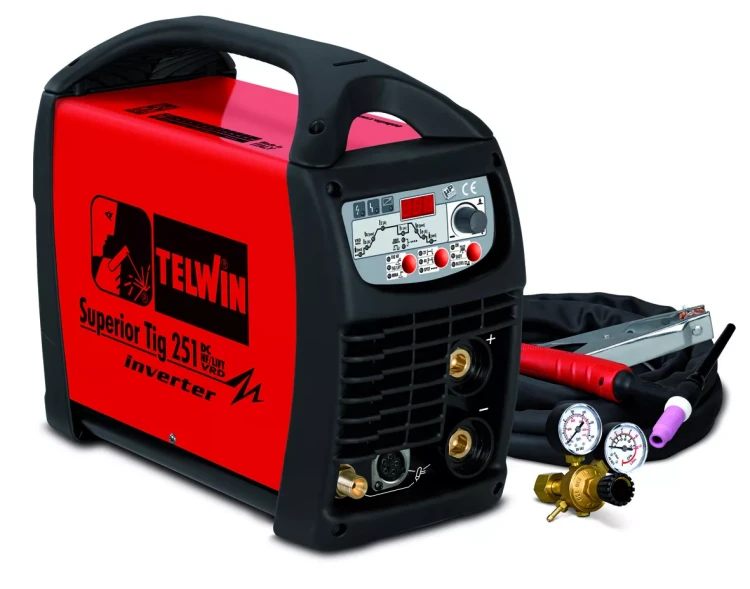 Сварочный аппарат Telwin SUPERIOR TIG 251 DC-HF/LIFT VRD  TIG ACC купить в Ижевске