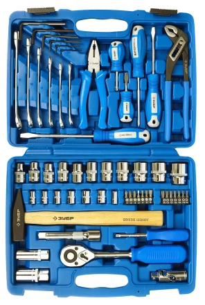 Универсальный набор инструмента 58 предм серия ЭКСПЕРТ купить в Ижевске