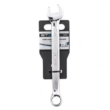 Ключ комбинированный 13 мм CrV антислип Stels 15250 купить в Ижевске