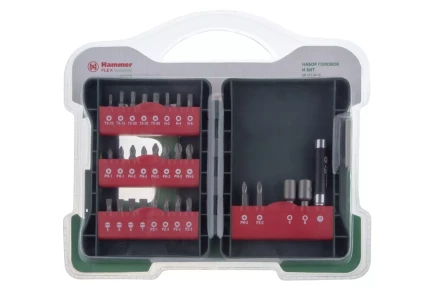 Набор бит HAMMER DR набор No19 29шт. купить в Ижевске