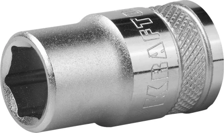 Торцовая головка KRAFTOOL "INDUSTRIE QUALITAT", Cr-V, FLANK, хромосатинированная, 1/2", 13 мм 27805-13_z01 купить в Ижевске