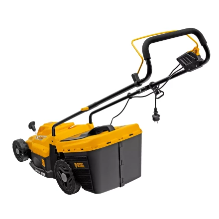 Газонокосилка электрическая GM-1300, 1300 Вт, шир. 32 см, 5 уров., травосб. 35 л Denzel 96627 купить в Ижевске