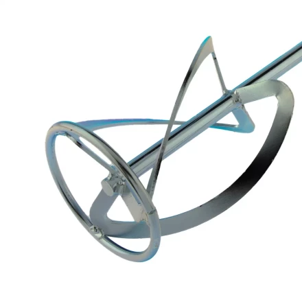 Насадка для миксера Сибртех 848977, для легких растворов, 120 х 590 мм, оцинкованная, хвостовик резьба М14 купить в Ижевске