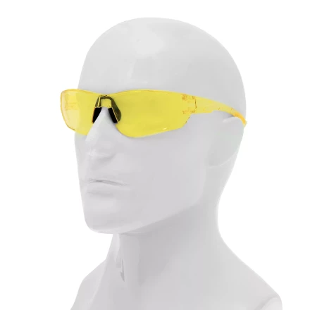 Очки защитные открытые Denzel 89199, поликарбонатные, желтая линза купить в Ижевске