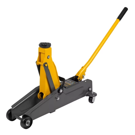 Домкрат гидравлический подкатной Denzel 51230, 2 т, 135-385 мм купить в Ижевске