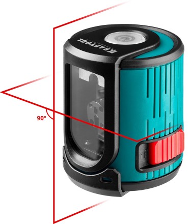 Нивелир лазерный линейный CL 20, сверхъяркий, KRAFTOOL 34700, двухлучевой, 20м, IP54, точн. 0,2 мм/м 34700 купить в Ижевске