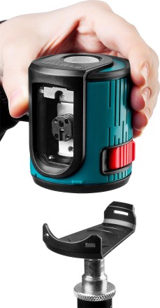 Нивелир лазерный линейный CL 20, сверхъяркий, KRAFTOOL 34700, двухлучевой, 20м, IP54, точн. 0,2 мм/м 34700 купить в Ижевске
