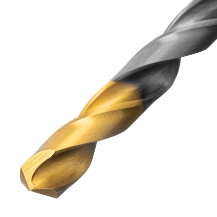 Набор сверл по металлу Denzel 723001, 1-10 мм, Р6М5-TiN, Golden Tip, 10 шт купить в Ижевске