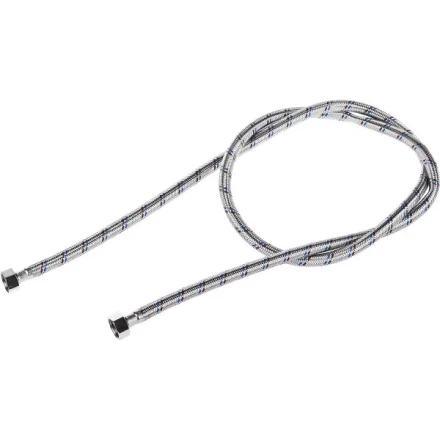 Подводка гибкая ЗУБР для воды, оплетка из нержавеющей стали, г/г 1/2&quot; - 1,8м 51005-G/G-180 купить в Ижевске