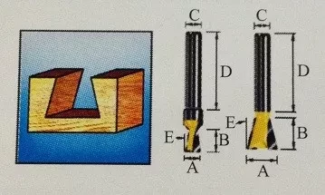 Фреза &quot;ласточкин хвост&quot; , Makita D-10920 купить в Ижевске