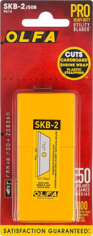 Лезвие OLFA специальное, для "SK-4", 17,5мм, 50шт OL-SKB-2/50B купить в Ижевске