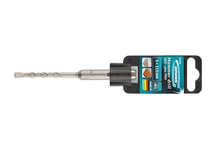 Бур по бетону PRO 5 x 110 мм SDS PLUS GROSS 70655 купить в Ижевске
