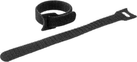 Кабельные стяжки-липучки черные ВЕЛЬКРО нейлоновые серия ПРОФЕССИОНАЛ купить в Ижевске