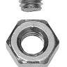 Винт ЗУБР (DIN965) в комплекте с гайкой (DIN934), шайбой (DIN125), шайбой пруж. (DIN127),  M6x30мм, ТФ6, 10шт. 4-303456-06-030 купить в Ижевске