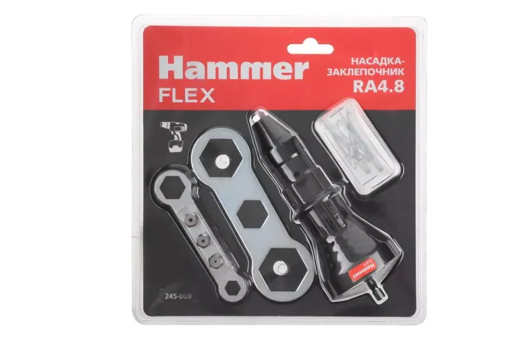 Насадка заклепочник на шуруповерт HAMMER RA4.8 купить в Ижевске
