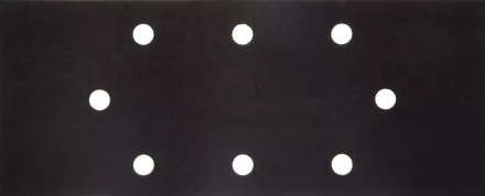 Лист шлиф. универсал. URAGAN &quot;Оптимален для твердых пород дерева&quot; 8 отверстий по линии, для ПШМ, P320, 93х230мм, 50шт 907-22102-320-50 купить в Ижевске