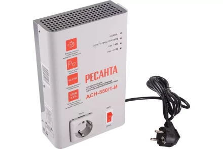Стабилизатор напряжения АСН-550/1-И Ресанта 63/6/75 купить в Ижевске