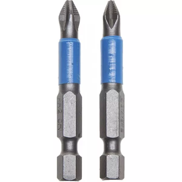 Биты STAYER "PROFI", хвостовик E 1/4", PH №2, 50мм, 2 шт 26203-2-50-02 купить в Ижевске