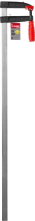Струбцина ЗУБР &quot;МАСТЕР&quot;, тип &quot;F&quot;, пластмассовая ручка, стальная закаленная рейка, 120х1000мм 32150-120-1000 купить в Ижевске