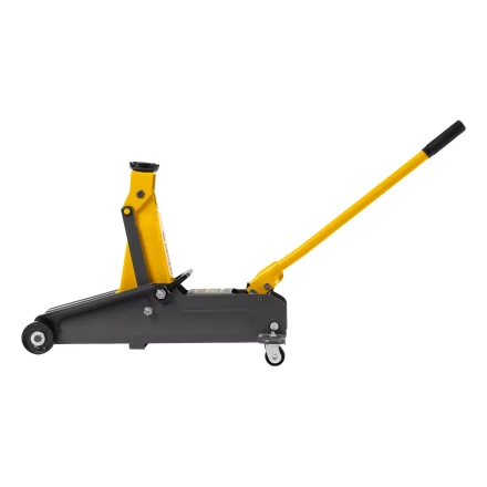 Домкрат гидравлический подкатной Denzel 51231, 2 т, 135-385 мм, в пласт. кейсе купить в Ижевске